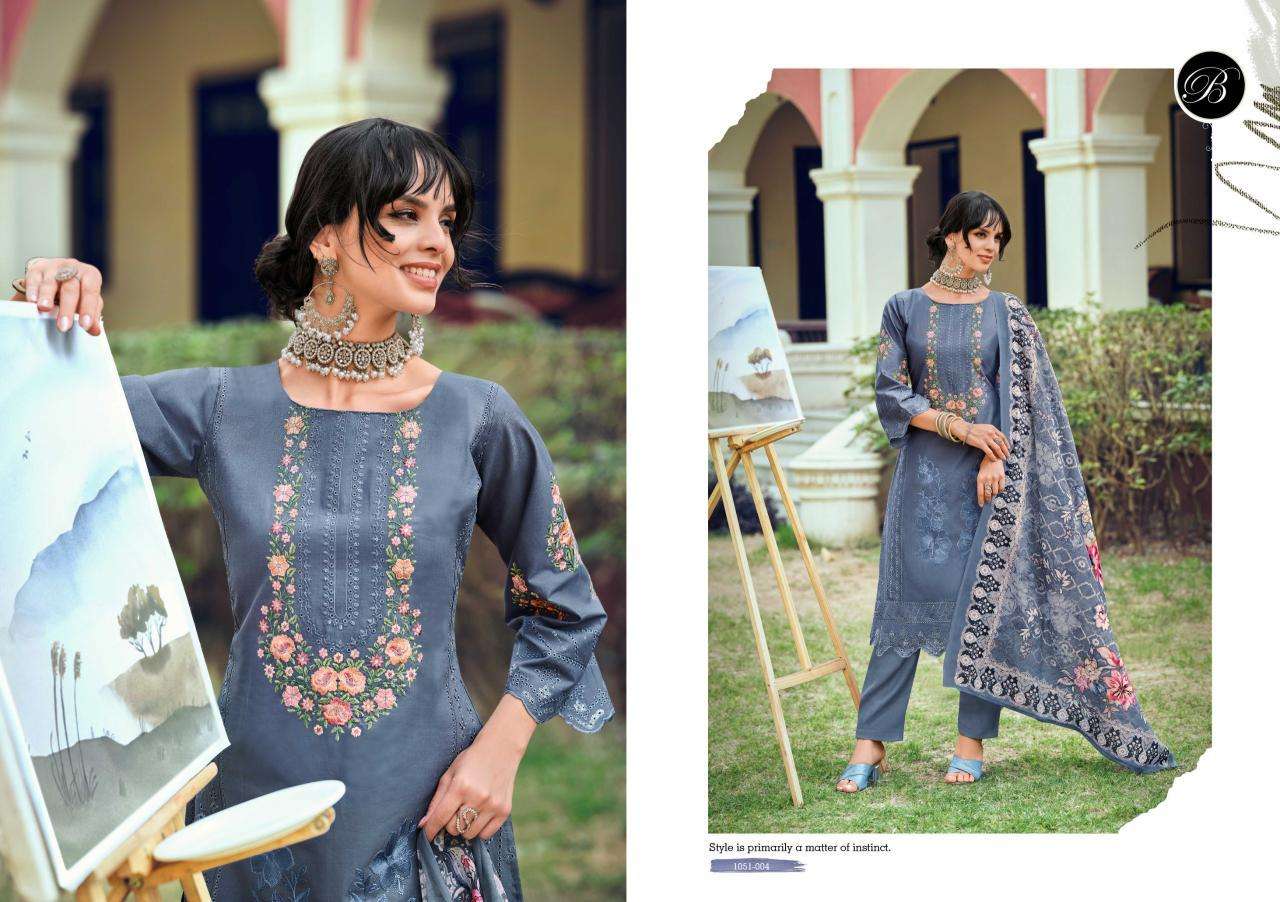  Belliza Zoya dress material wholesale online