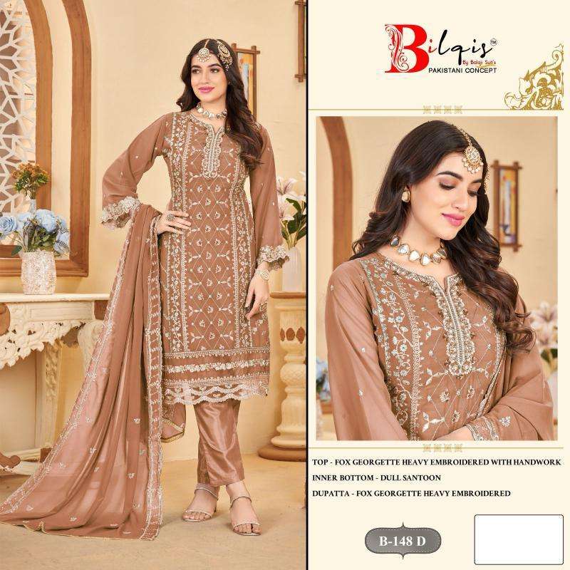 Bilqis B 146 A To D designer salwar kameez wholesale