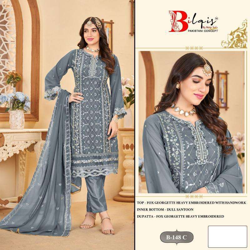 Bilqis B 146 A To D designer salwar kameez wholesale