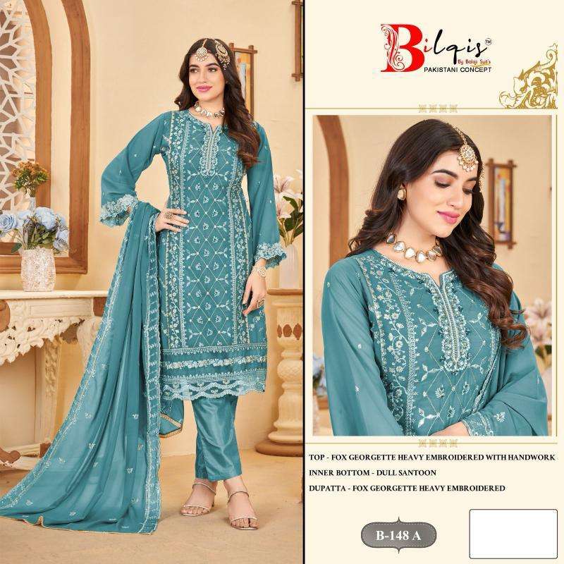 Bilqis B 146 A To D designer salwar kameez wholesale