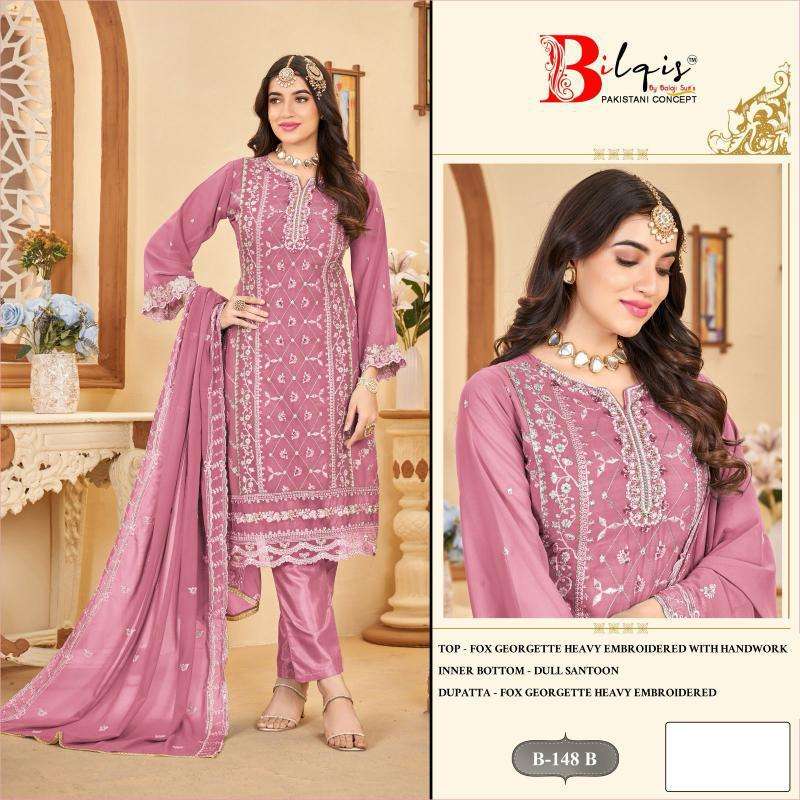 Bilqis B 146 A To D designer salwar kameez wholesale