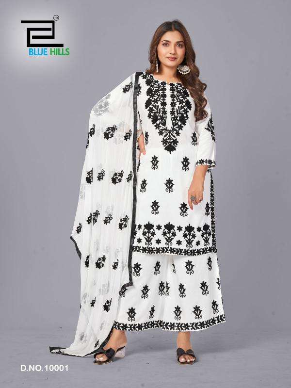 Blue Hills Black And White Vol 10 wholesale kurti manufacturers in mumbai