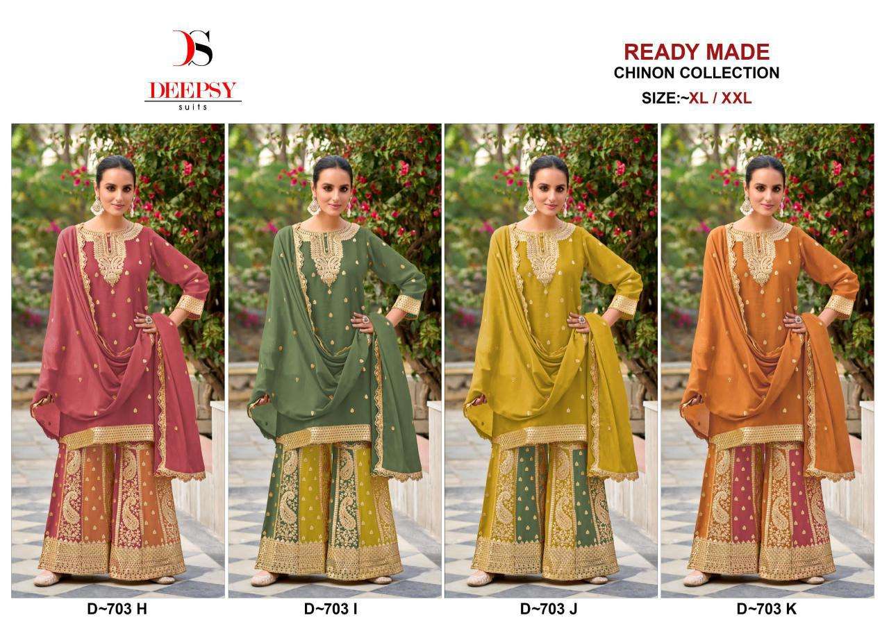 Deepsy 703 HIJK surat wholesale salwar kameez