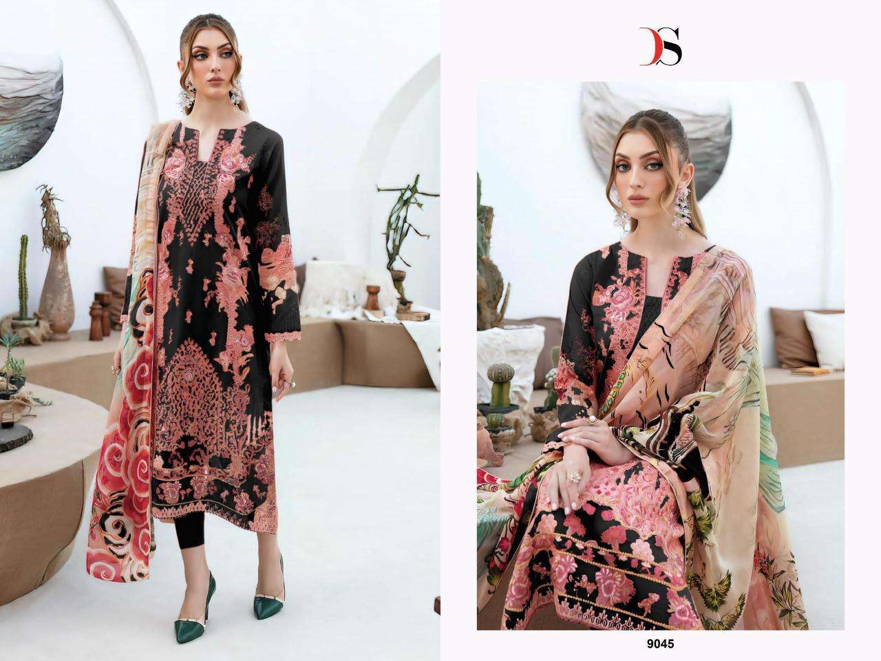 Deepsy Cheveron 13 Chiffon Dupatta Salwar Kameez Mumbai for resellers