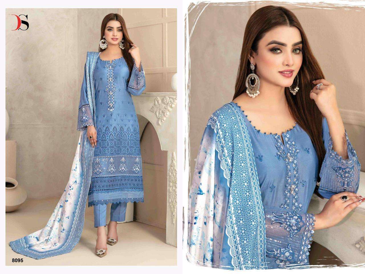 Deepsy Rangrasiya Lawn Vol 25 Vol 2 Cotton Dupatta wholesale salwar kameez dealers