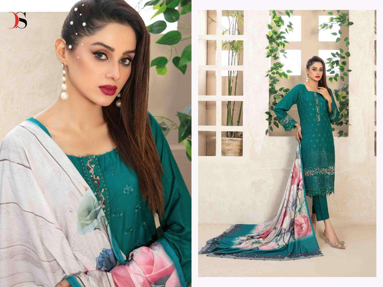 Deepsy Rangrasiya Lawn Vol 25 Vol 2 Cotton Dupatta wholesale salwar kameez dealers