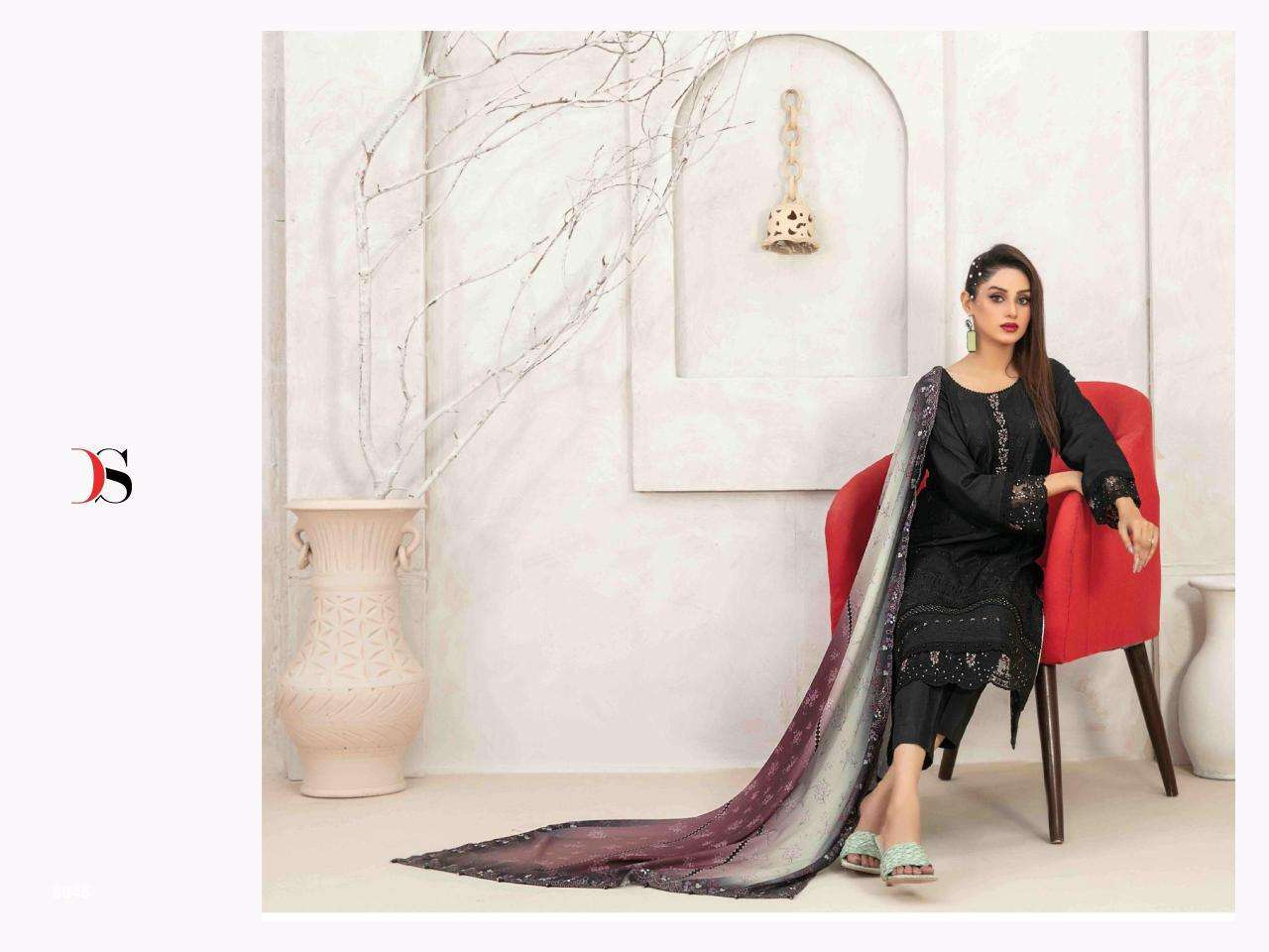 Deepsy Rangrasiya Lawn Vol 25 Vol 2 Cotton Dupatta wholesale salwar kameez dealers