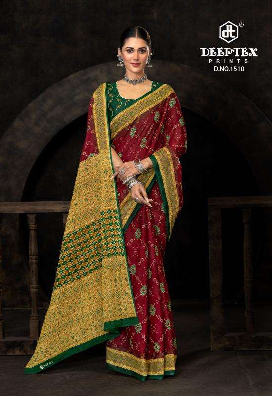 Deeptex Prime Time Vol-15 best wholesale saree market in ahmedabad