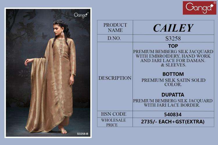 Ganga Cailey 3258 wholesale salwar kameez online