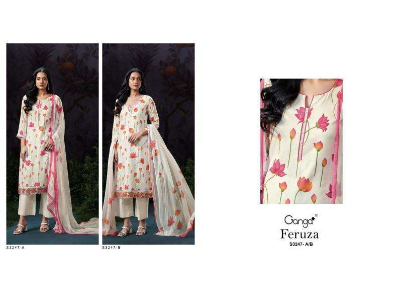 Ganga Feruza 3247 designer salwar kameez wholesale