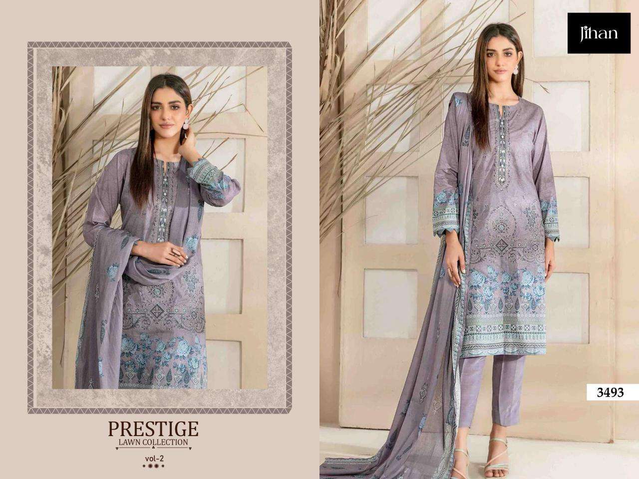 Jihan Prestige Vol 2 Chiffon Dupatta surat salwar kameez wholesalers online