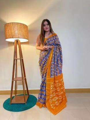 Kapda Thread Dazira cotton printed saree cover wholesale in ahmedabad