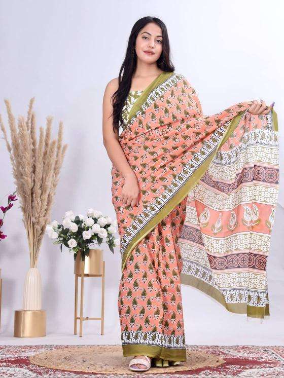 Kapda Thread Dazira cotton printed saree cover wholesale in ahmedabad