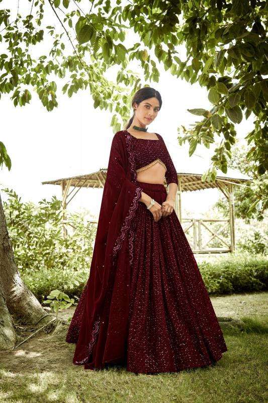 Kapda Thread Riyasat ladies Lehengha choli wholesaler in mumbai