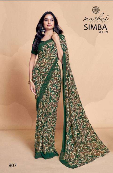 Kashvi Simba Vol 9 surat saree wholesale market