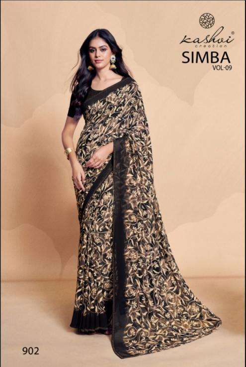 Kashvi Simba Vol 9 surat saree wholesale market