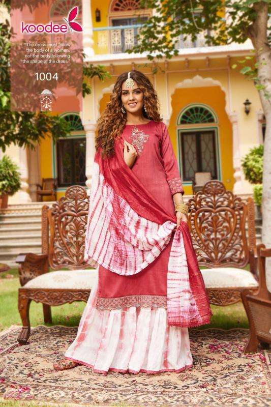 Koodee 1001 to 1004 wholesale kurti shop in mumbai