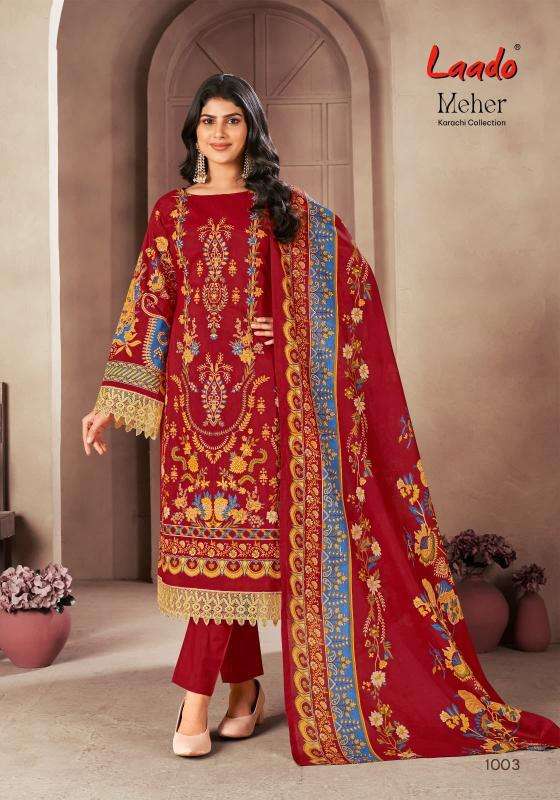 Laado Meher Vol-01 dress material wholesale in surat online