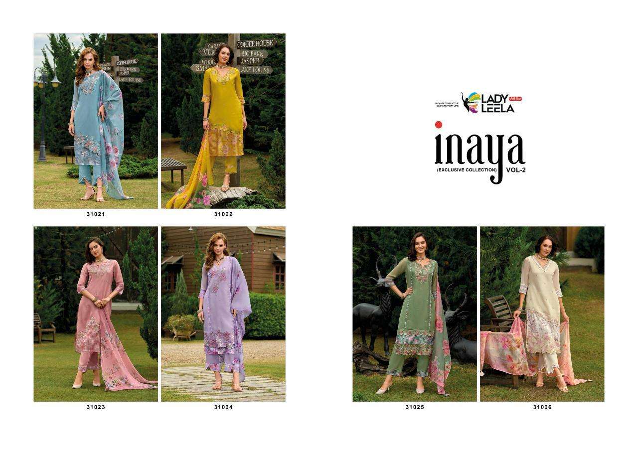 Lady Leela Inaya vol 2 wholesale kurtis bangalore