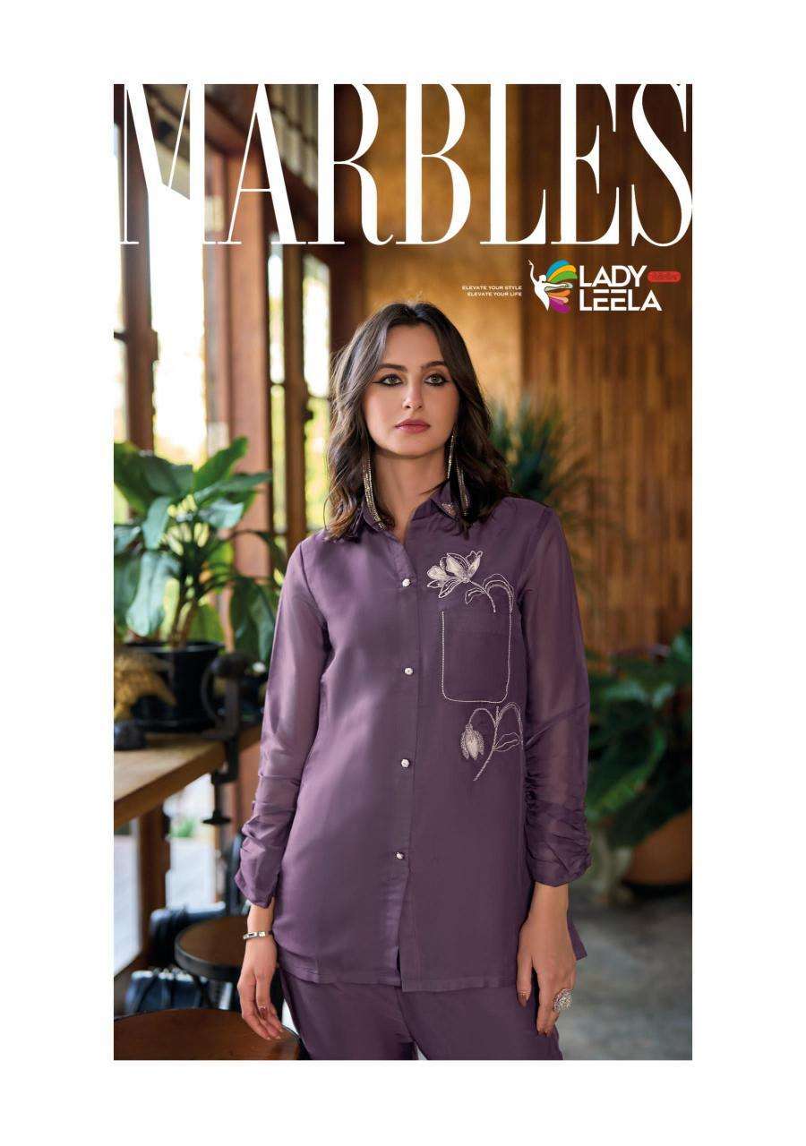 Lady Leela Marbles Vol 6 co ord sets wholesale kurti dealers in surat