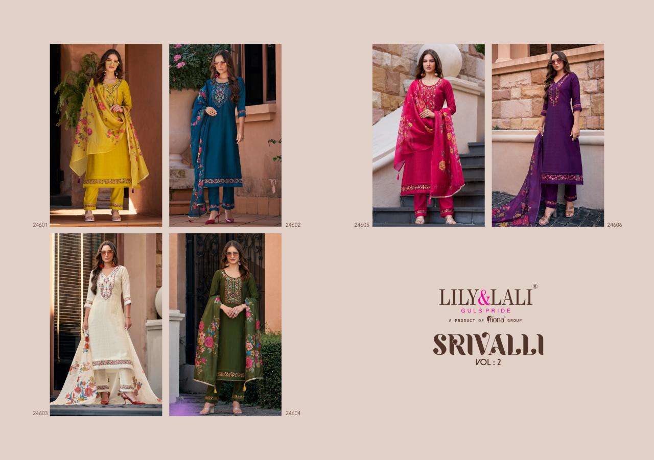 Lily & Lali Srivalli Vol 2 mumbai wholesale kurti market address