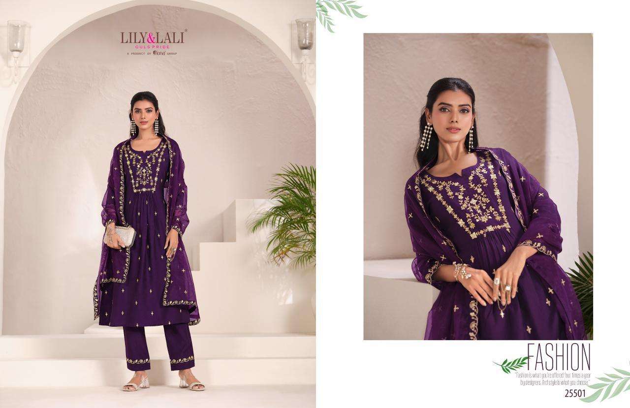 Lily & Lali Zari kurti wholesale market