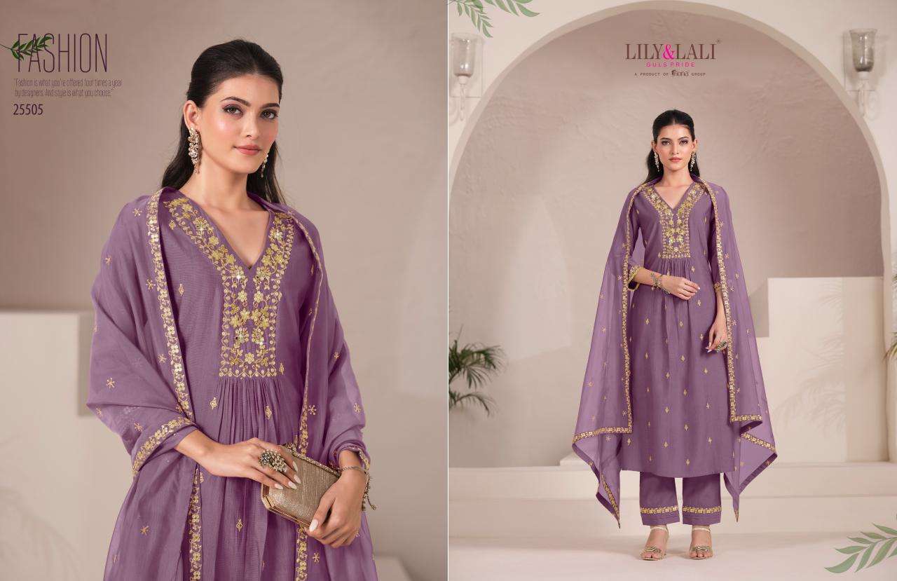 Lily & Lali Zari kurti wholesale market