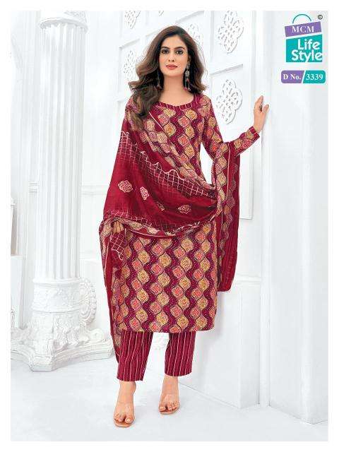 MCM Priyalaxmi Vol 33 Unstitched dress materials suppliers