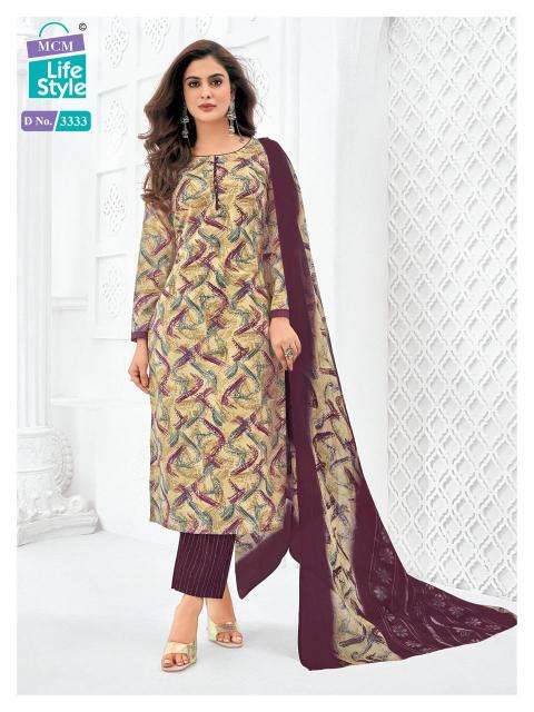 MCM Priyalaxmi Vol 33 Unstitched dress materials suppliers