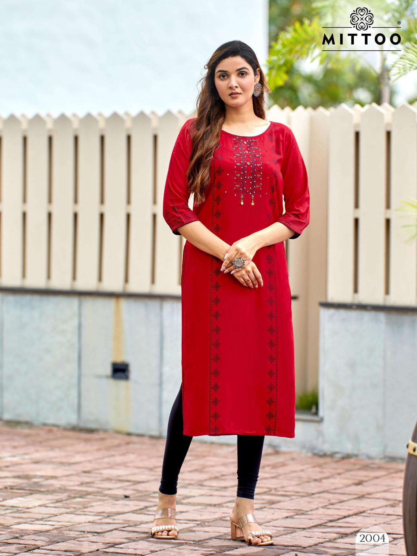 Mittoo Saayra kurtis wholesale in surat