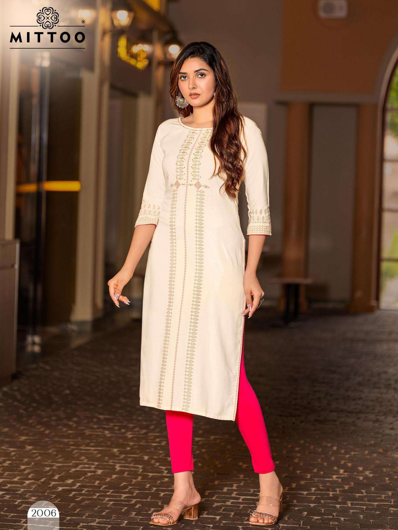 Mittoo Saayra kurtis wholesale in surat