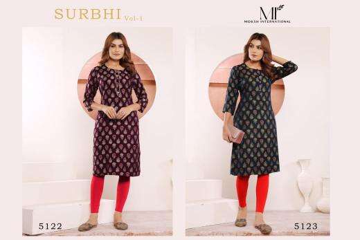 Moksh International Surbhi Vol 1 kurti market in mumbai