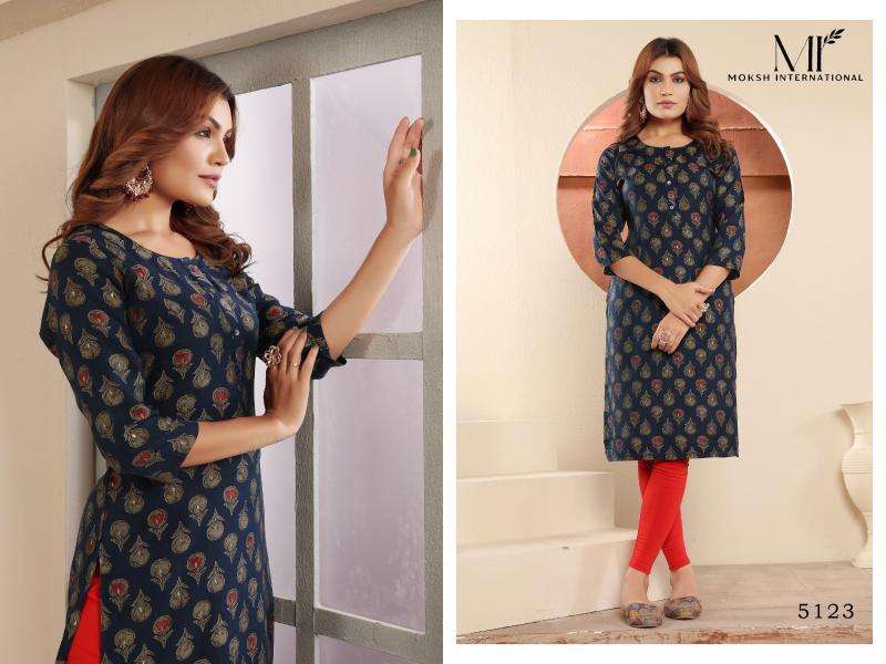 Moksh International Surbhi Vol 1 kurti market in mumbai