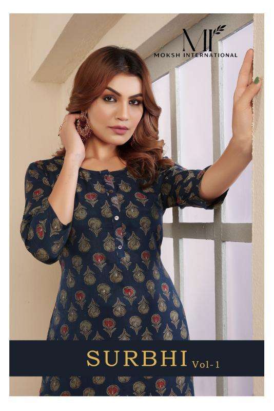 Moksh International Surbhi Vol 1 kurti market in mumbai