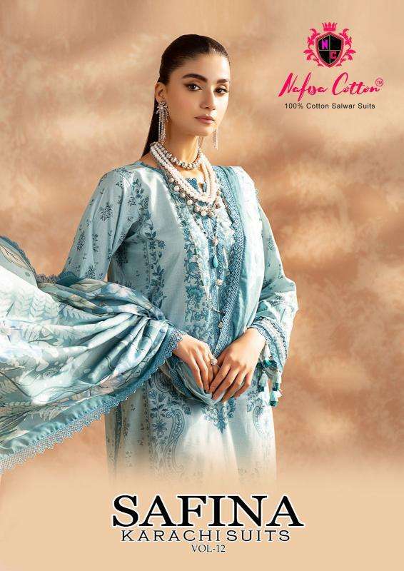 Nafisa Safina Vol-12 dress material wholesale in surat online