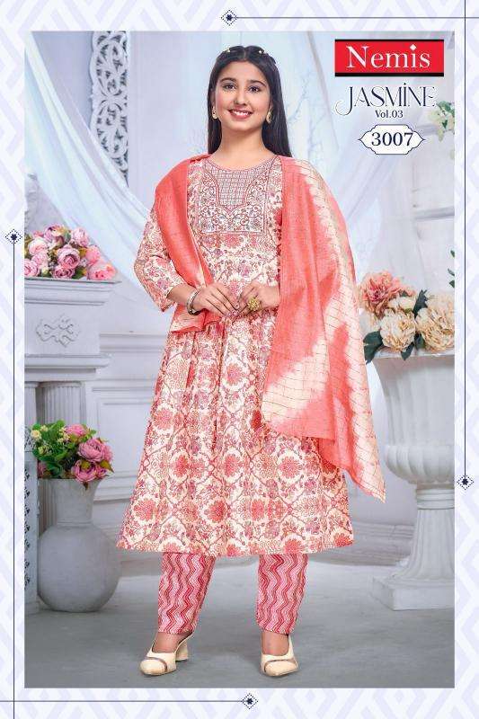 Nemis Jasmine Vol 3 wholesale market kurti