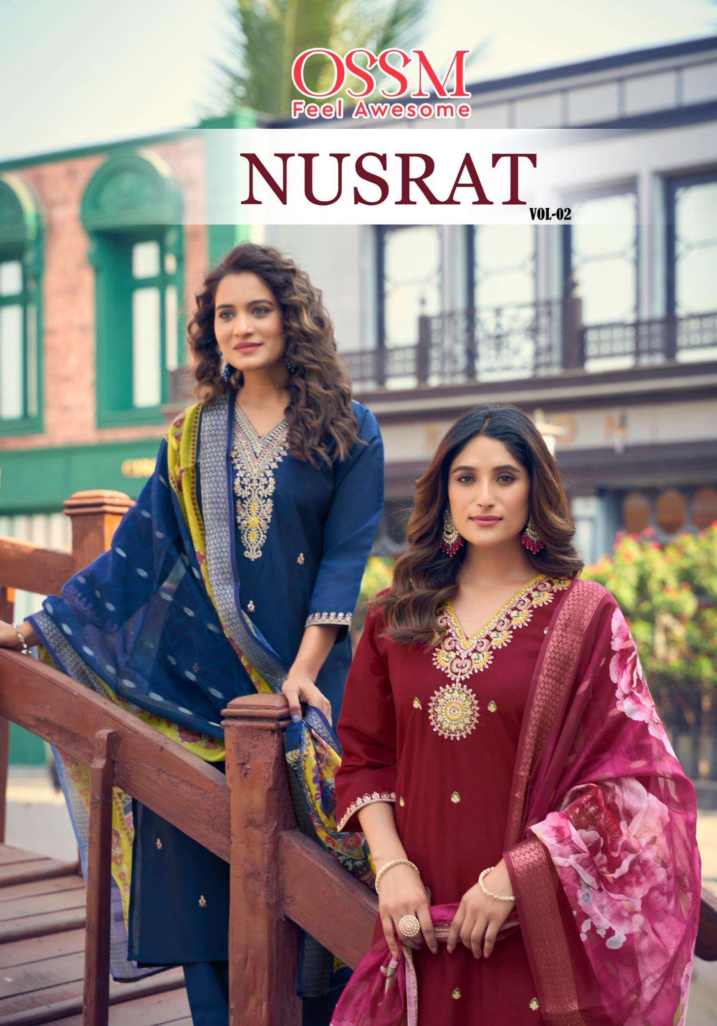 Ossm Nusrat Vol 3 Kurtis suppliers in Mumbai