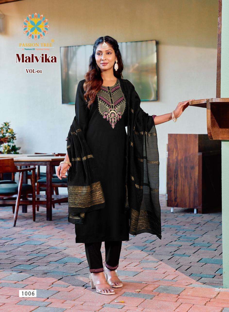 Passion Tree Malvika Vol 1 wholesale market in kurtis