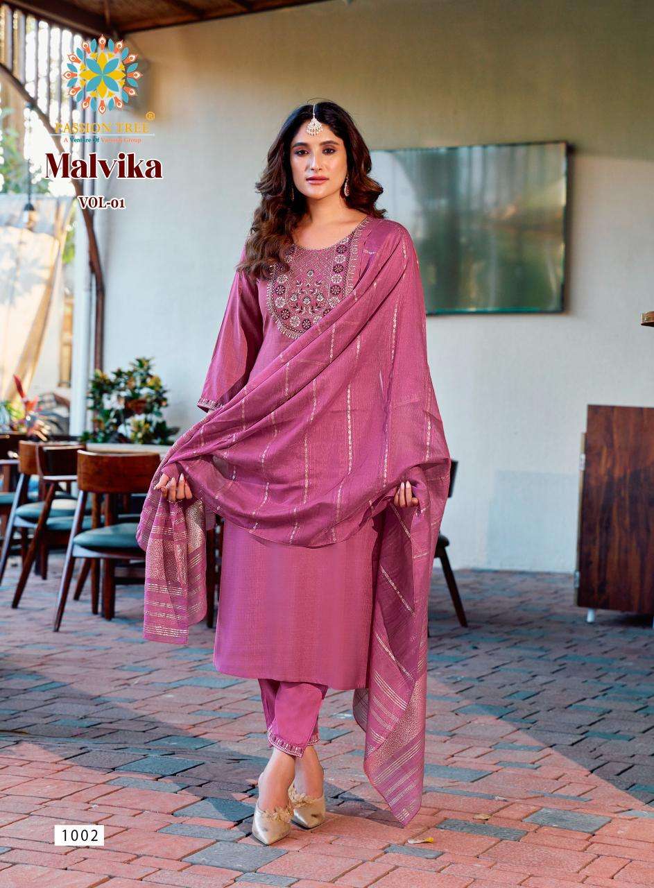 Passion Tree Malvika Vol 1 wholesale market in kurtis