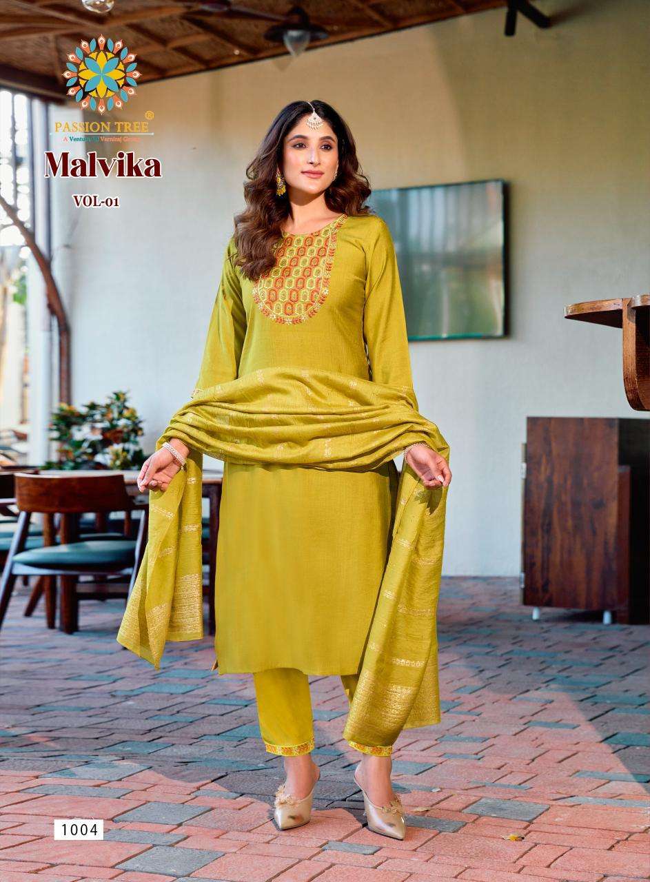 Passion Tree Malvika Vol 1 wholesale market in kurtis