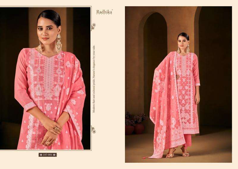 Radhika Azara Banarashi Adha Vol 3 sanskriti wholesale kurties & dress material