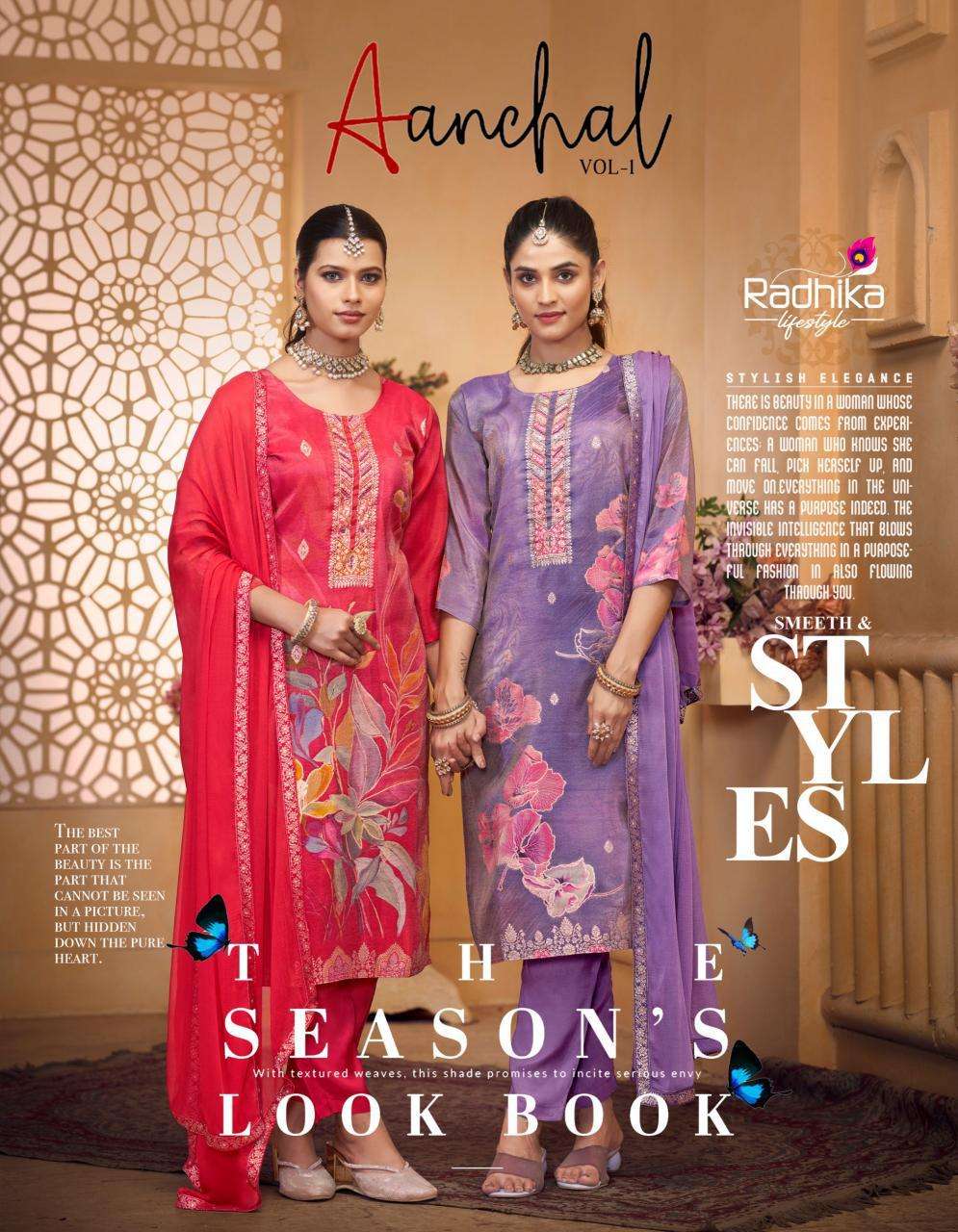 Radhika Lifestyle Aanchal Vol 1 online kurti wholesale