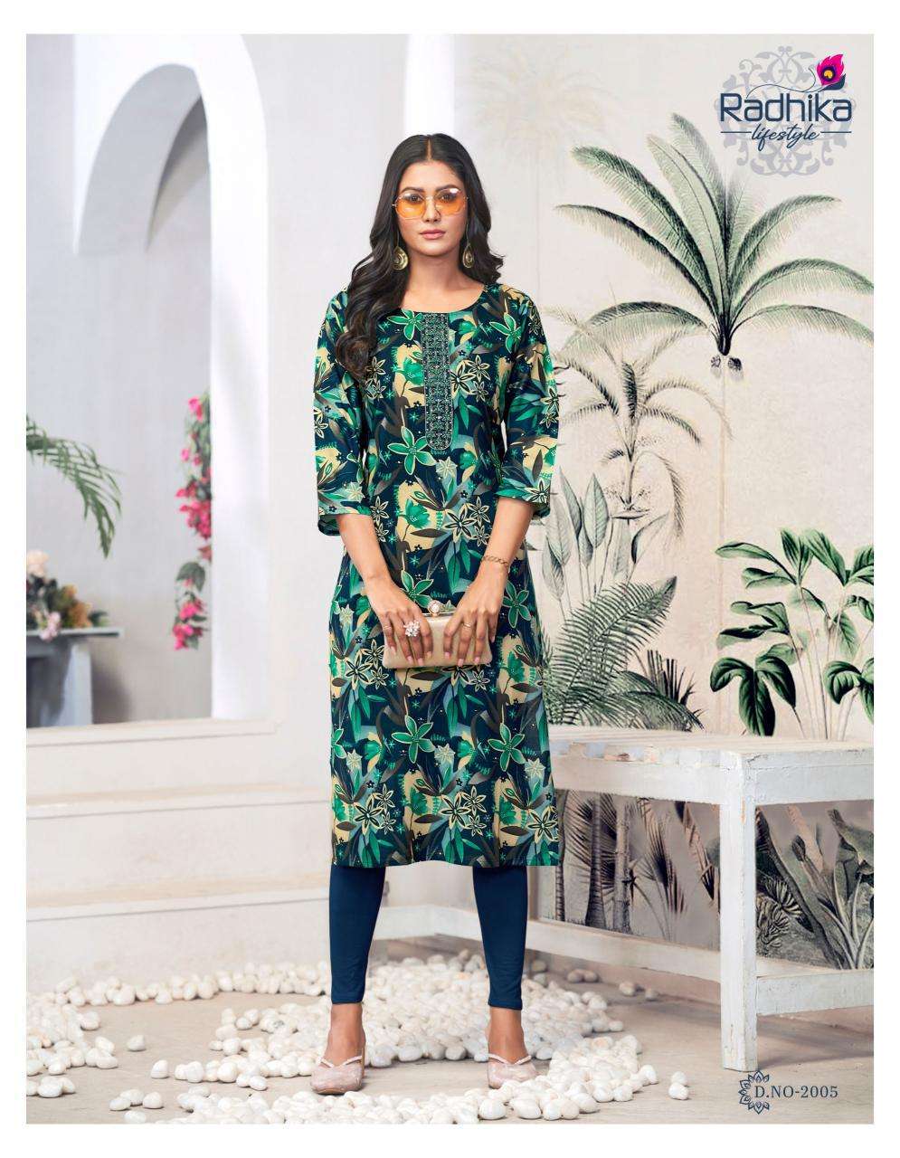 Radhika LifeStyle Alisha Vol 2 kurti surat wholesale