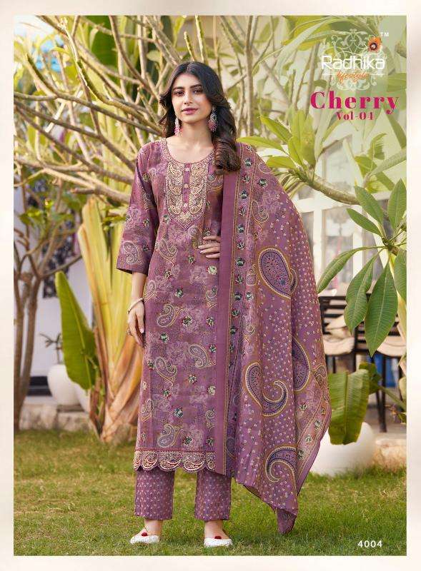 Radhika Lifestyle Cherry Vol 4 kurti wholesale in delhi