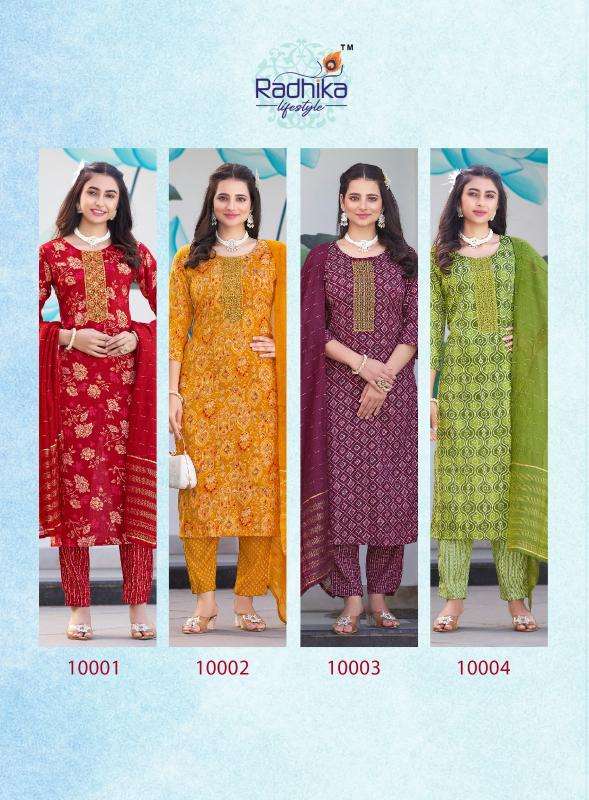 Radhika Lifestyle Seerat Vol 10 wholesale kurti market