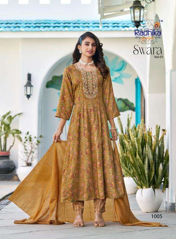 Radhika LifeStyle Swara Vol 1 wholesale kurti manufacturers in surat