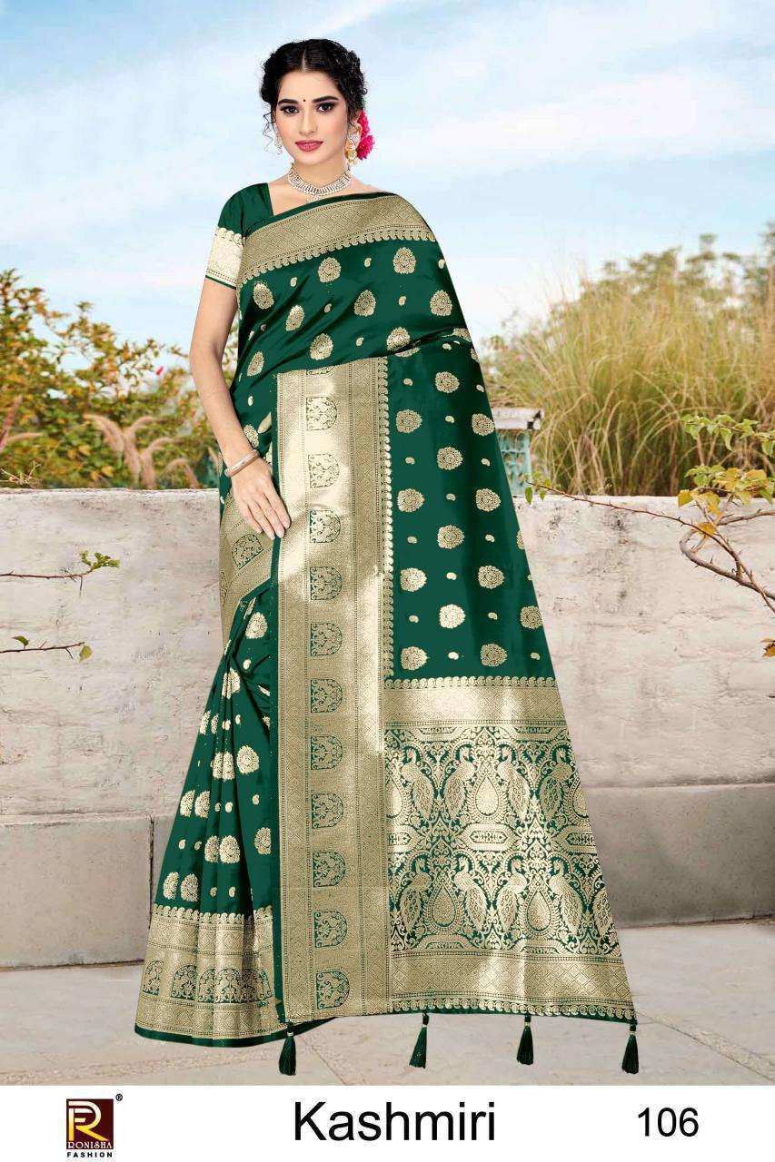 Ronisha Kashmiri wholesale saree market in ahmedabad