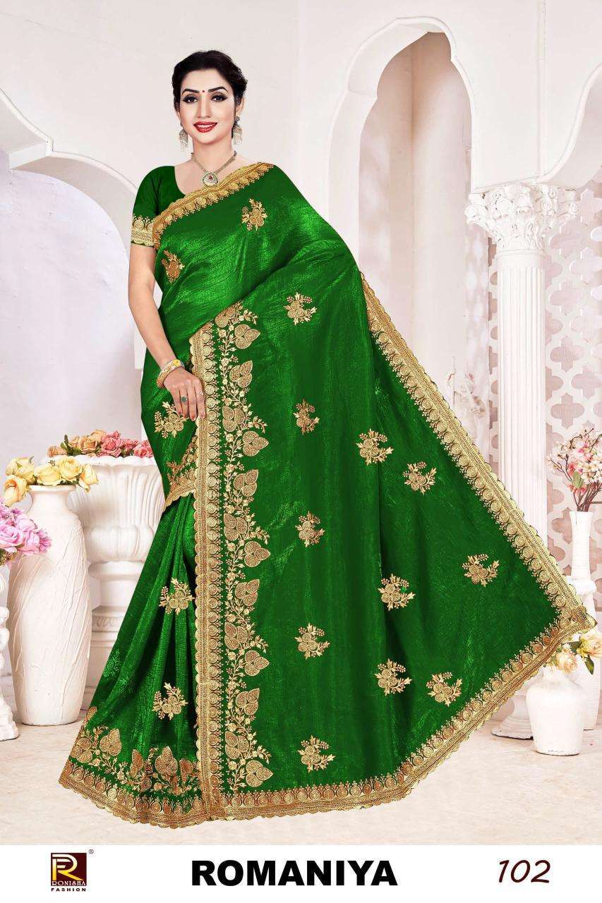 Ronisha Romaniya saree wholesalers in surat