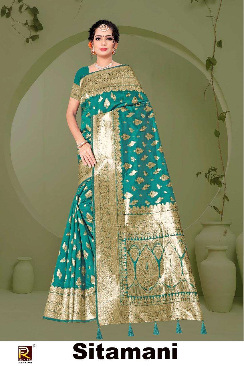 Ronisha Sitamani wholesale saree manufacturers in india