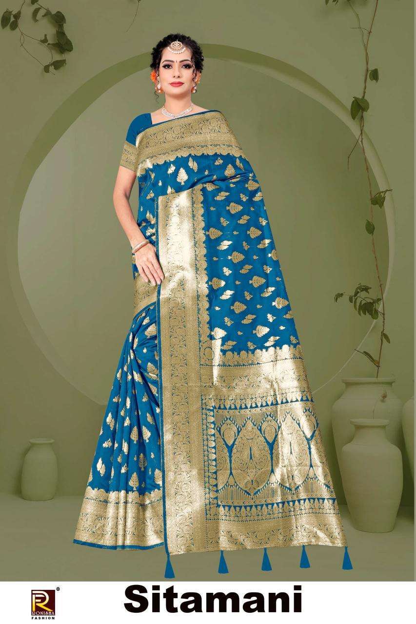 Ronisha Sitamani wholesale saree manufacturers in india